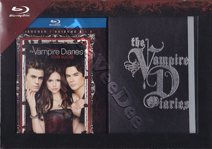 The Vampire Diaries |Seasons 1-3 + Notebooks |   Blu-Ray